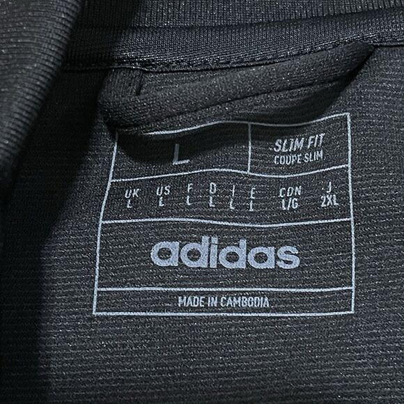 adidas Portland Timbers Jacket Large Black Claudio Bravo Player Worn Full Zip - Picture 2 of 12